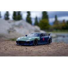 ماشین فلزی مزدا RX-7 1993 به همراه فیگور کاکاشی هاتاکه با مقیاس 1:24, تنوع: Kakashi Hatake-253255055, image 8