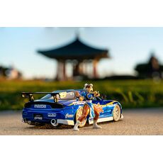 ماشین فلزی مزدا 1993 مدل RX-7 و فیگور فلزی Chun-Li با مقیاس 1:24, تنوع: 253255062-ChunLi, image 4
