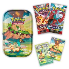 پک فلزی کارت بازی 20 تایی Pokemon مدل Vibrant Paldea سبز, تنوع: PK210-85767-Green, image 5