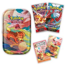 پک فلزی کارت بازی 20 تایی Pokemon مدل Vibrant Paldea قرمز, تنوع: PK210-85767-Red, image 5