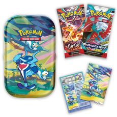 پک فلزی کارت بازی 20 تایی Pokemon مدل Vibrant Paldea آبی, تنوع: PK210-85767-Blue, image 5