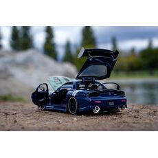 ماشین فلزی مزدا RX-7 1993 به همراه فیگور کاکاشی هاتاکه با مقیاس 1:24, تنوع: Kakashi Hatake-253255055, image 9