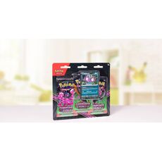 پک کارت بازی 30 تایی Pokemon سری Scarlet and Violet Shrouded Fable مدل Pecharunt, image 4