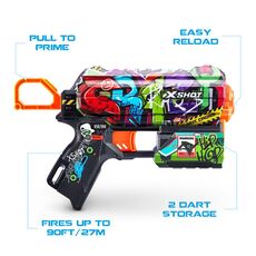 پک 3 تایی تفنگ های ایکس شات X-Shot سری Skins مدل Combo Pack, image 8