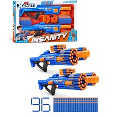 پک 2 تایی تفنگ های ایکس شات X-Shot سری Insanity مدل Berzerko, image 