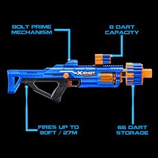 پک 2 تایی تفنگ های ایکس شات X-Shot سری Insanity مدل Berzerko, image 7