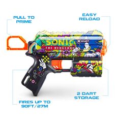 تفنگ ایکس شات X-Shot سری Skins مدل Flux Sonic Hyper Spike, تنوع: 36648-Hyper Spike, image 4