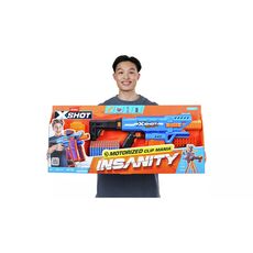 تفنگ ایکس شات X-Shot سری Insanity مدل Motorized Clip Mania, image 