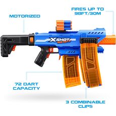 تفنگ ایکس شات X-Shot سری Insanity مدل Motorized Clip Mania, image 9