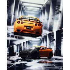 ماشین فلزی نیسان GT-R (R35) 2009 به همراه فیگور ناروتو با مقیاس 1:24, تنوع: Naruto-253255054, image 4
