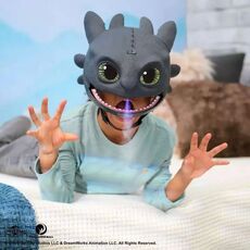 ماسک الکترونیکی بی دندون اژدها سواران  Dreamworks Dragons, image 2