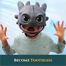 ماسک الکترونیکی بی دندون اژدها سواران  Dreamworks Dragons, image 4