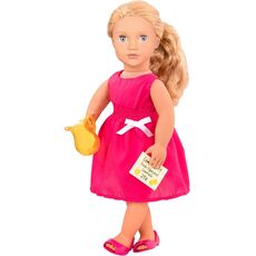عروسک 46 سانتی دلوکس OG سوار کار مدل Lilly Anna با کتاب, image 6