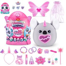 عروسک سورپرایزی رینبوکورنز RainBocoRns سری Eggzania Fairy Mania با شاخ صورتی, تنوع: 92115-Pink, image 