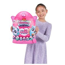 عروسک سورپرایزی رینبوکورنز RainBocoRns سری Eggzania Fairy Mania با شاخ صورتی, تنوع: 92115-Pink, image 6