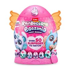 عروسک سورپرایزی رینبوکورنز RainBocoRns سری Eggzania Fairy Mania با شاخ سفید, تنوع: 92115-White, image 9