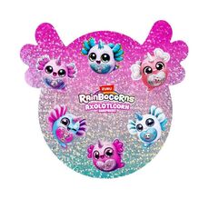 عروسک سورپرایزی رینبوکورنز RainBocoRns سری Axolotlcorn با گوش های بنفش, تنوع: 92131-Candy, image 10
