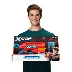 تفنگ ایکس شات X-Shot مدل Reflex 6 قرمز, image 