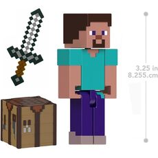 فیگور تکی Minecraft مدل Steve, تنوع: GTP08-Steve, image 4