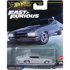 پک تکی ماشین Hot Wheels Premium سری Fast and Furious مدل Chevelle 1970, image 
