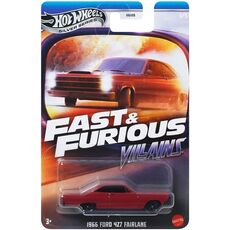پک تکی ماشین Hot Wheels Premium سری Fast and Furious مدل 1966 Ford 4Z7 Fairlane, image 