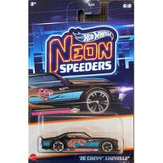 پک تکی ماشین Hot Wheels Premium سری Neon Speeders مدل Chevy, image 