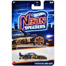 پک تکی ماشین Hot Wheels Premium سری Neon Speeders مدل Porsche 993 GT2, image 