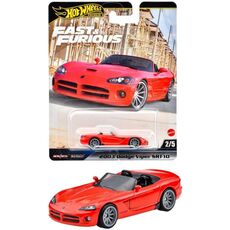 پک تکی ماشین Hot Wheels Premium سری Fast and Furious مدل Dodge Viper SRT10, image 