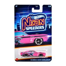 پک تکی ماشین Hot Wheels Premium سری Neon Speeders مدل Dodge Hemi Challenger, image 4