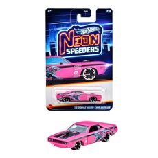 پک تکی ماشین Hot Wheels Premium سری Neon Speeders مدل Dodge Hemi Challenger, image 