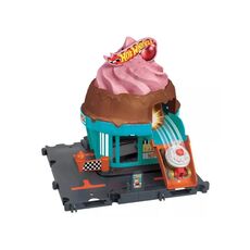 پیست ماشین های Hot Wheels سری City مدل Downtown Ice Cream Swirl, تنوع: HDR24-Ice Cream Swirl, image 3