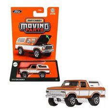 پک تکی ماشین Match Box سری Moving parts مدل 1978 Ford Bronco, تنوع: FWD28 - Ford Bronco, image 
