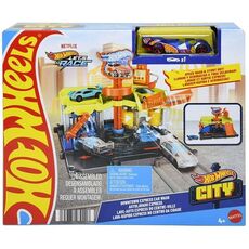 پیست ماشین های Hot Wheels سری City مدل Downtown Car Wash, تنوع: HDR24-Car Wash, image 