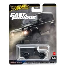 پک تکی ماشین Hot Wheels Premium سری Fast and Furious مدل Land Rover Defender 110, image 