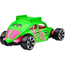 پک تکی ماشین Hot Wheels Premium سری Neon Speeders مدل Custom Volkswagen Beetle, image 3
