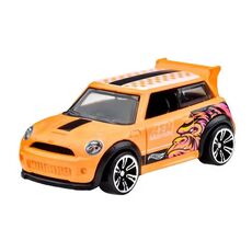 پک تکی ماشین Hot Wheels Premium سری Neon Speeders مدل Mini Cooper S Challenge, image 2