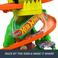 پیست ماشین‌ های Hot Wheels سری City مدل T-Rex Blaze Battle, image 5