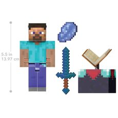 فیگور Minecraft مدل Steve به همراه اکسسوری, تنوع: HLN39-Steve, image 5