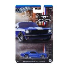 پک تکی ماشین Hot Wheels سری Silver مدل Ford Mustang Fast Back, image 