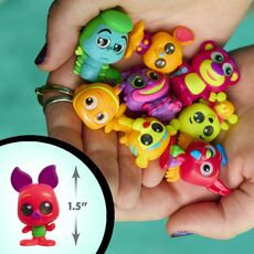 پک 5 تایی فیگور های سورپرایزی Disney Doorables مدل Neon Glow Peek, image 5
