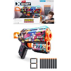 تفنگ ایکس شات X-Shot سری Skins مدل Flux Sonic Hyper Spike, تنوع: 36648-Hyper Spike, image 