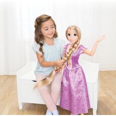عروسک 80 سانتی راپونزل دیزنی Disney Princess به همراه اکسسوری, تنوع: 240464-Rapunzel, image 