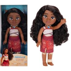 عروسک 35 سانتی پرنسس موانا با چشمان درخشان Disney Princess, image 