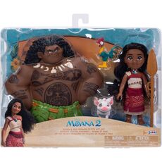 ست فیگورهای موانا و مائویی به همراه 2 مینی فیگور Disney, image 