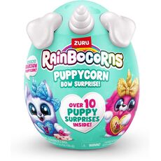 عروسک سورپرایزی رینبوکورنز RainBocoRns سری Puppycorn Bow Surprise با شاخ نقره ای, تنوع: 9269 - Silver, image 2