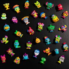 پک 5 تایی فیگور های سورپرایزی Disney Doorables مدل Neon Glow Peek, image 6