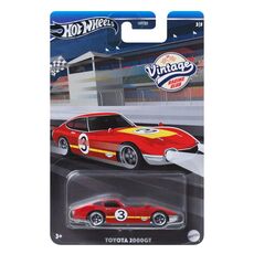پک تکی ماشین‌ Hot wheels سری Vintage Racing Club مدل Toyota 2000GT, تنوع: HRT81-Toyota, image 