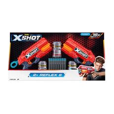 تفنگ دوقلو ایکس شات X-Shot مدل Reflex6 قرمز, image 