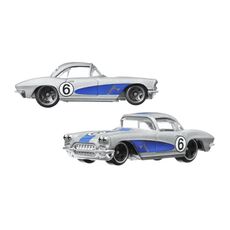 پک تکی ماشین‌ Hot wheels سری Vintage Racing Club مدل 1962 Corvette, تنوع: HRT81-Corvette, image 3
