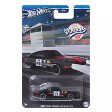 پک تکی ماشین‌ Hot wheels سری Vintage Racing Club مدل Custom Ford Maverick, تنوع: HRT81-Maverick, image 